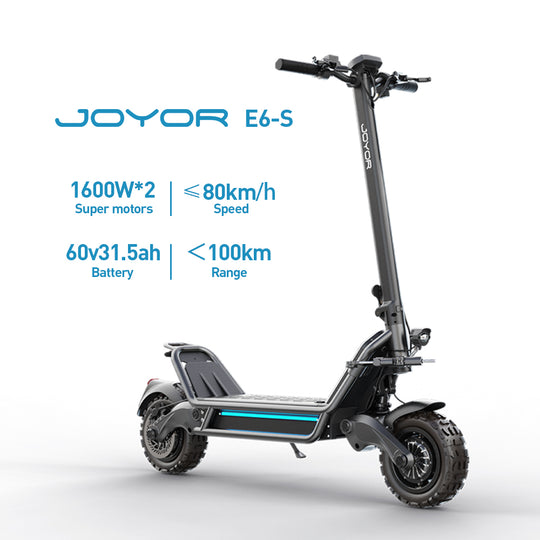 JOYOR E6-S 11'' Dual Drive Electric Scooter 3200W Motor