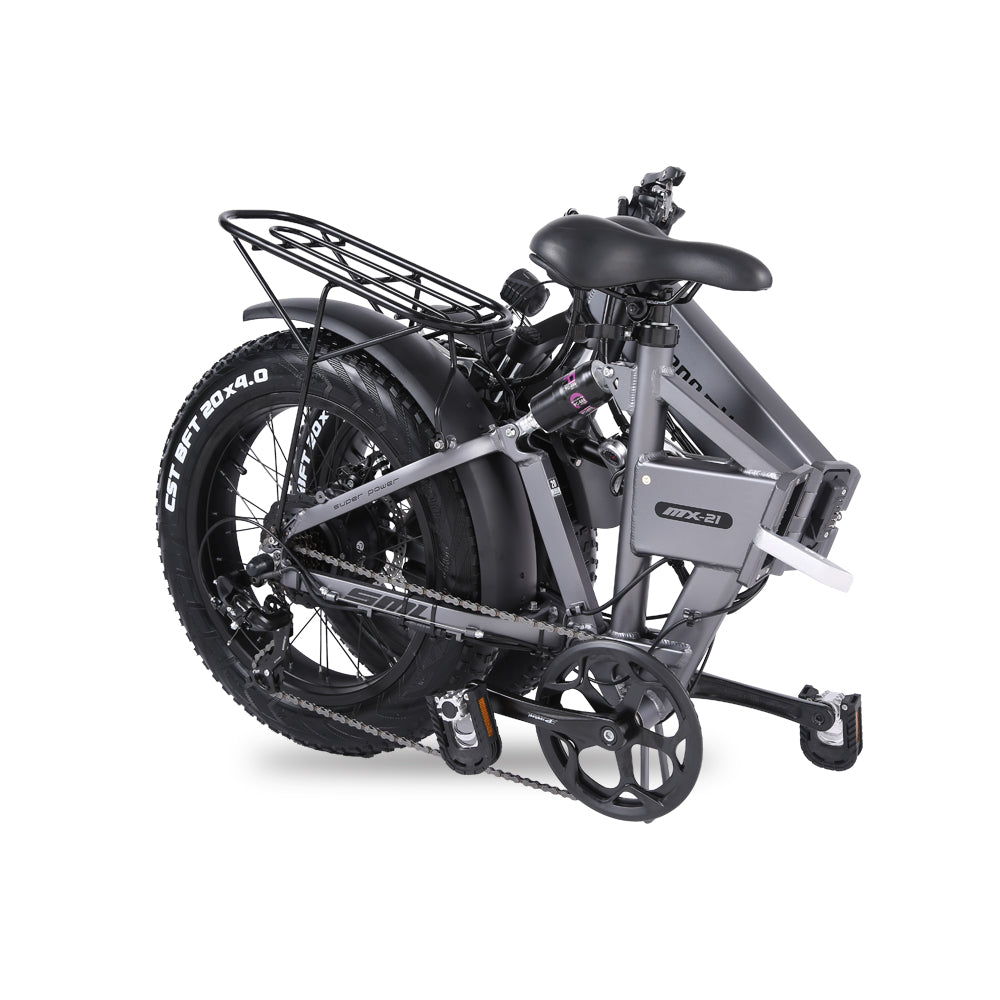 MX21 Folding ebike 12.8Ah 1000W