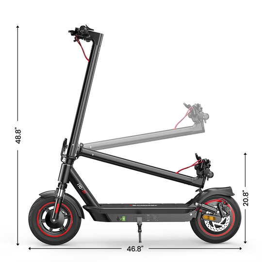 iScooter i10 10'' Electric Scooter 650W Motor