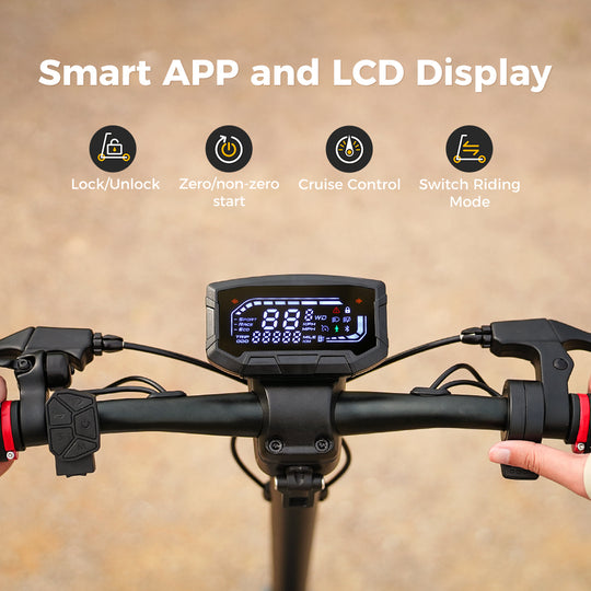 iScooter iX7Pro Dual Drive Electric Scooter 2000 Motor
