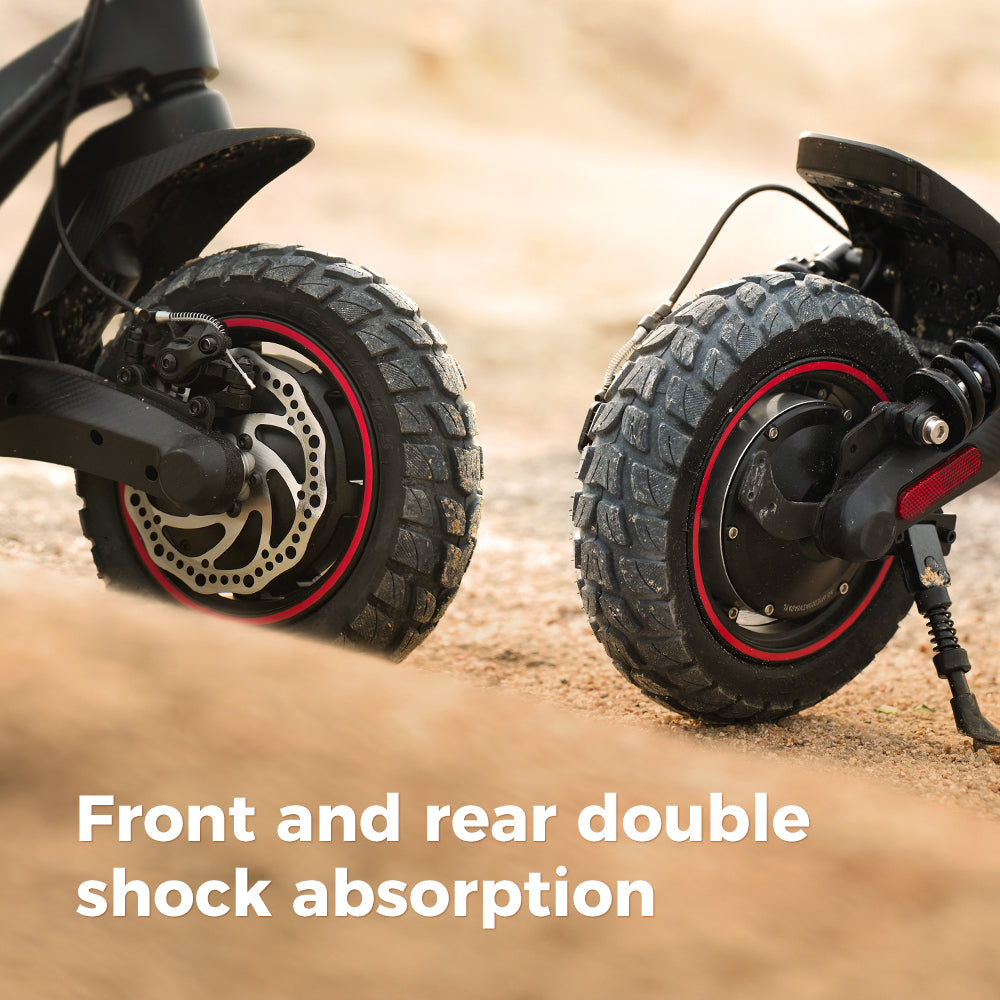 iScooter iX7Pro Dual Drive Electric Scooter 2000 Motor