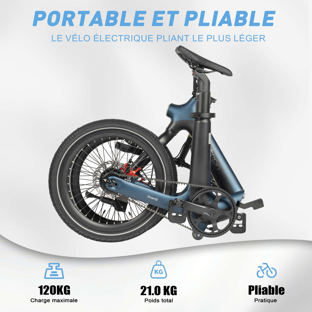 MAXTRON SMART30 20 inch folding commuting electric bike