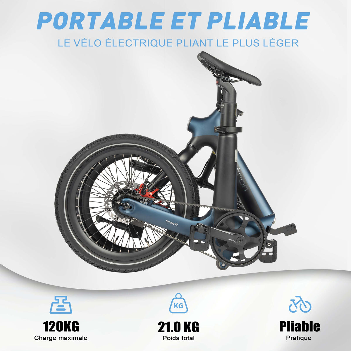 MAXTRON SMART30 20 inch folding commuting electric bike