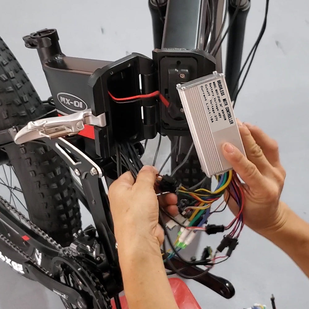 Shengmiluo original electric bicycle 1000W controller suitable for MX01/MX03/MX02S series wired connectors