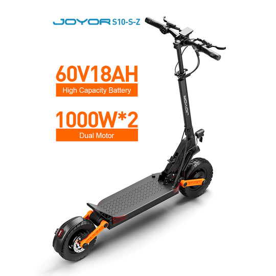 JOYOR S10-S-Z 10'' Dual Drive Electric Scooter 2000W Motor