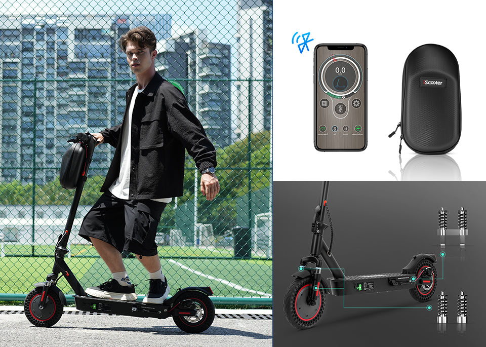 iScooter i9MAX 10'' Electric Scooter 500W Motor