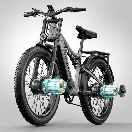 S600 Dual Drive eBike 2000w oil brake