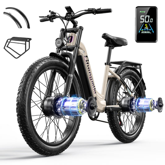 S700 Dual Drive ebike 2000W Oil Brake
