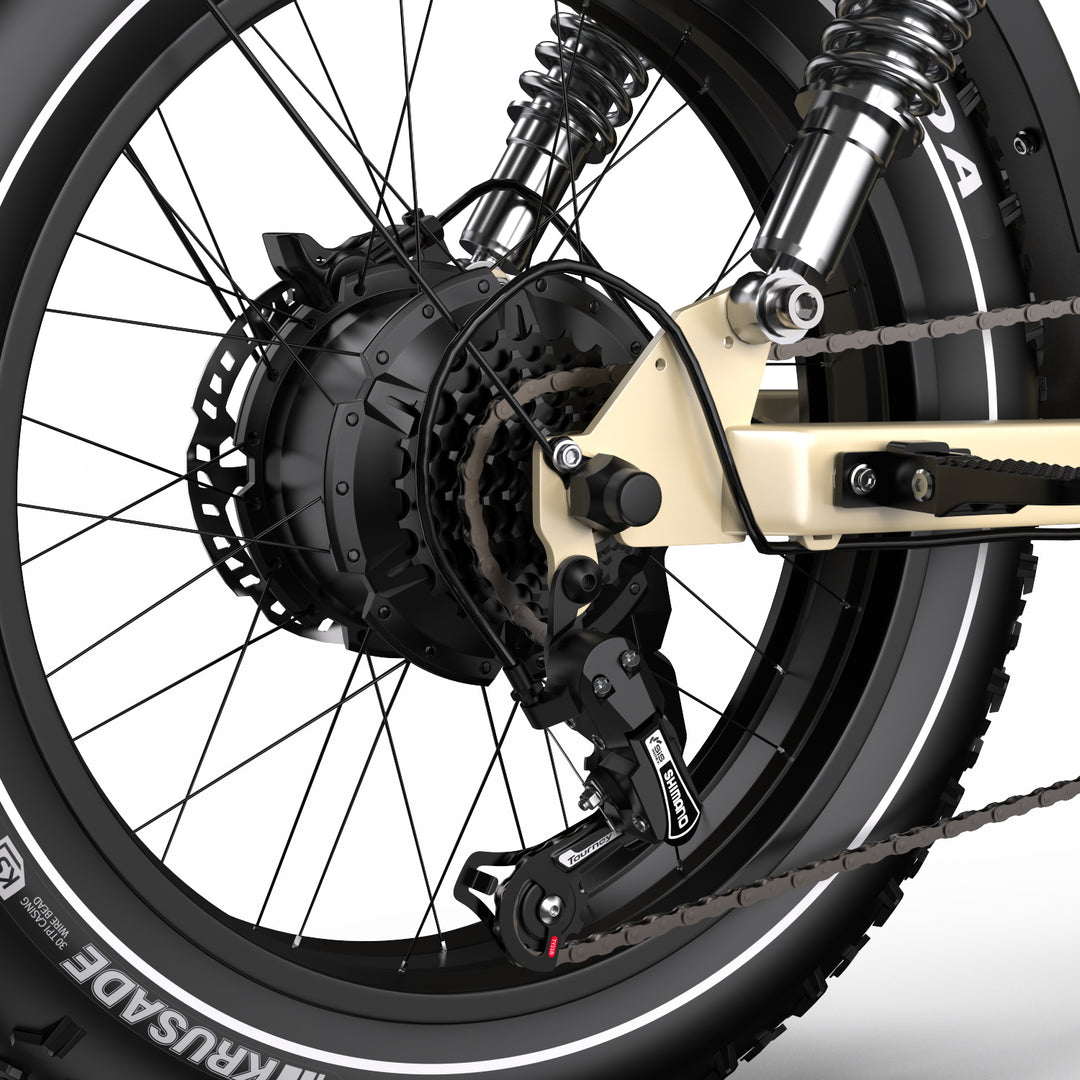 ONESPORT W77 20'' Electric Bike Max Speed 45km/h 48V18Ah 500W