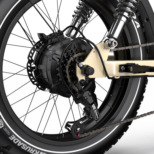ONESPORT W77 20'' Electric Bike Max Speed 45km/h 48V18Ah 500W